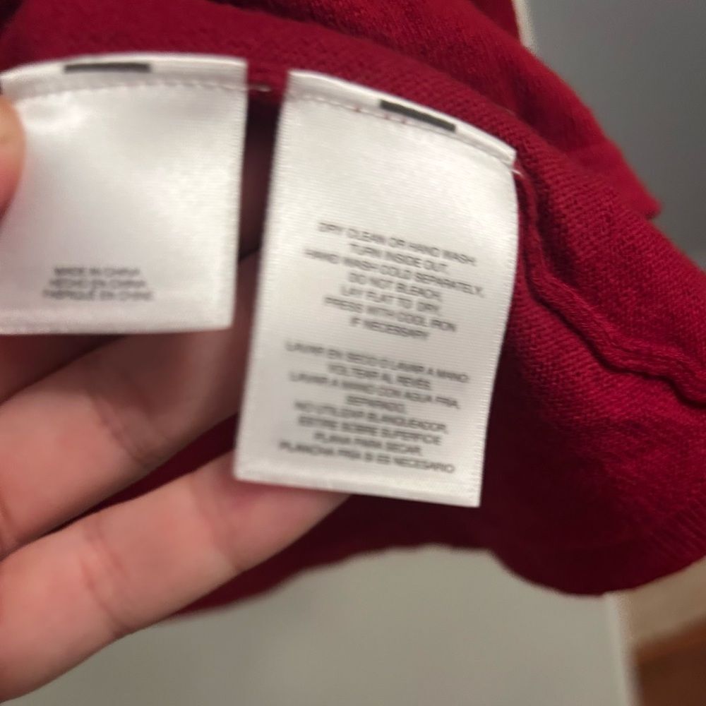 Brand new with tags! Anne Klein cashmere cotton blend Long Sleeve Top - Picture 6 of 10